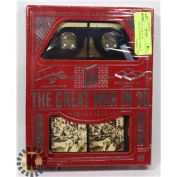 THE GREAT WAR IN 3-D STEREOSCOPE, GRAPHIC CARDS &