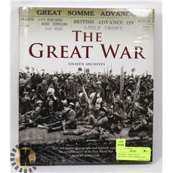 THE GREAT WAR UNSEEN ARCHIVES- LARGE HARDCOVER