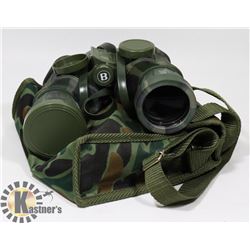 MILITARY BUSHNELL ENSIGN BINOCULARS IN CAMO BAG- 1