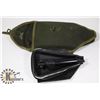 Image 1 : MILITARY FOLD UP SHOVEL IN CANVAS BAG
