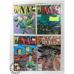MARVEL "THE NAM" COMIC BOOKS- SET OF 4