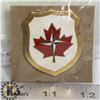 Image 1 : CDN FORCES EUROPE- ENAMELED COMMAND CAP BADGE