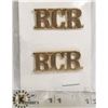 Image 1 : ROYAL CDN REGIMENT SHOULDER TITLES
