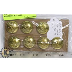 SOUTH ALBERTA LIGHT HORSE REGIMENT BUTTONS-