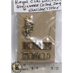 ROYAL CDN ELEC/MECH ENGINEERS COLLAR DOG &
