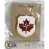 Image 1 : CDN FORCES EUROPE- ENAMELED COMMAND CAP BADGE