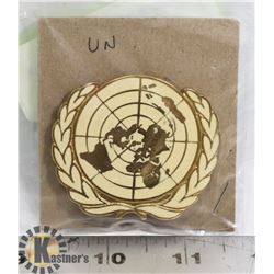 U.N. PEACEKEEPING CAP BADGE
