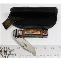 FRANKLIN MINT COLLECTOR KNIFE- WAR-TANKS