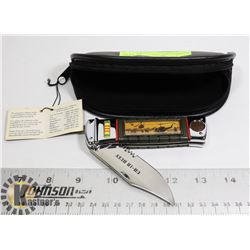 FRANKLIN MINT COLLECTOR KNIFE- WAR-HELICOPTER