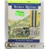 Image 1 : CAMPAIGN MEDAL REPLICA- KOREA MEDAL