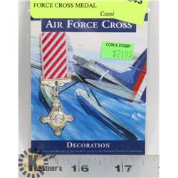 CAMPAIGN MEDAL REPLICA- AIR FORCE CROSS MEDAL