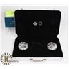 Image 1 : 2017 RCM $20 SILVER W/ OVERLAY COIN SET OF 2 IN
