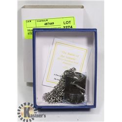 BRADFORD EXCHANGE STAINLESS STEEL DOG TAGS-