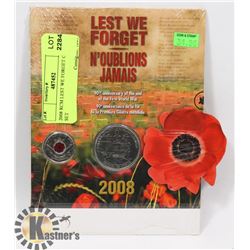 2008 RCM LEST WE FORGET COIN SET
