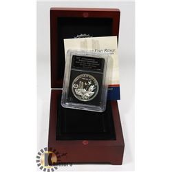 2017 SILVER .925 ONE CROWN- VIMY RIDGE-BRILLIANT U