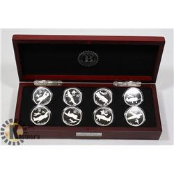 2017- W.W.2 FIGHTERS $1 DOLLAR SILVER COINS SET