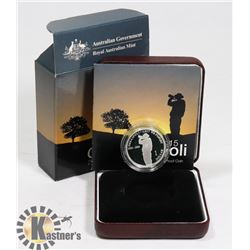 2005 AUSTRALIAN MINT- $1 DOLLAR FINE SILVER COIN-