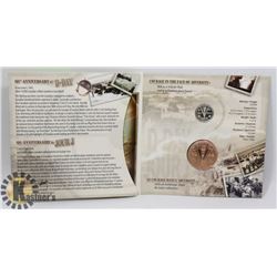 2004 RCM 60TH ANNIVERSARY COIN & MEDALLION SET- D-