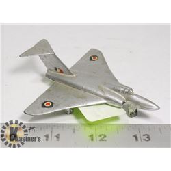 DINKY TOYS 1950S GLOSTER JAVELIN TOY AIRPLANE