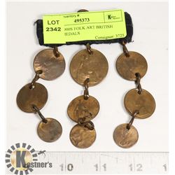 EARLY 1900S FOLK ART BRITISH PENNY MEDALS