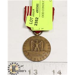 WW2 US GOOD CONDUCT MEDAL