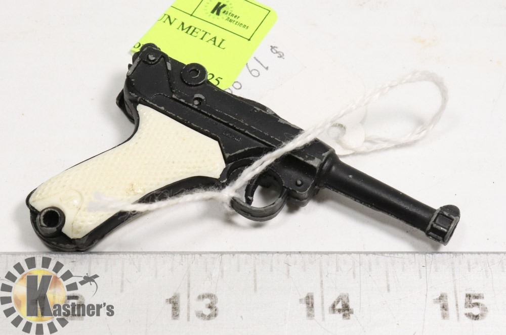 1950S TOY LUGER CAP GUN METAL