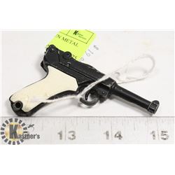 1950S TOY LUGER CAP GUN METAL