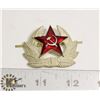 Image 1 : COLD WAR SOVIET ANCHOR HAT BADGE