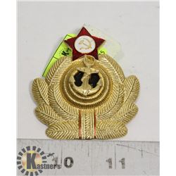 COLD WAR SOVIET ANCHOR HAT BADGE