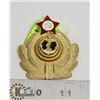 Image 1 : COLD WAR SOVIET ANCHOR HAT BADGE