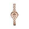Image 3 : NEW EMPORIO ARMANI LADIES ROSEGOLD MOTHER-OF-PEARL