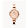 Image 1 : NEW FOSSIL GLITZ ROSE-GOLD TONE 32MM MSRP $205