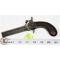 1700S BOX LOCK DROP TRIGGER BLACK POWDER PISTOL