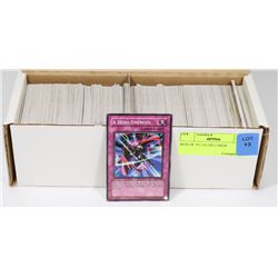 BOX OF YU-GI-OH CARDS