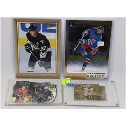 LOT WITH 4 ROOKIE AND INSERT CARDS