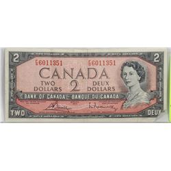 1954 TWO DOLLAR B/R FG6011351