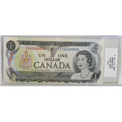 1973 ONE DOLLAR C/B ECH2200000 CUNC