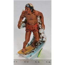 1970'S OKOLEHAO HAWAII SURFER DUDE DECANTER