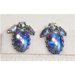 SIGNED SHERMAN JEWELLERY EARRINGS COMPLETE