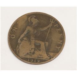 BRITISH 1919 LARGE PENNY