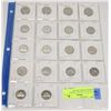 Image 1 : LOT OF 18 CANADIAN NICKELS RANGING FROM 1928-1998