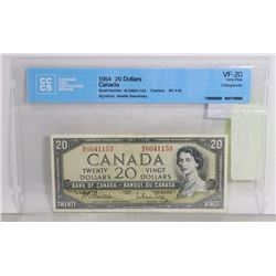 1954 TWENTY DOLLAR B/R ME6041153