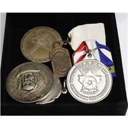 BOX OF WORLD PHOTOGRAPHY MEDALS