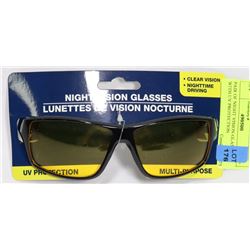 PAIR OF NIGHT VISION GLASSES WITH UV PROTECTION