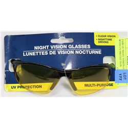 PAIR OF NIGHT VISION GLASSES WITH UV PROTECTION