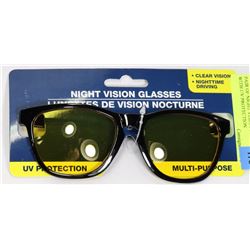 PAIR OF NIGHT VISION GLASSES WITH UV PROTECTION