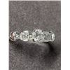 Image 1 : 29) 14K WHITE GOLD FANCY CUT DIAMOND RING