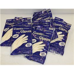 12 PAIRS OF HORIZON SZ LARGE RUBBER GLOVES