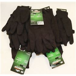BOX WITH 10 PAIRS OF SZ L HORIZON TEXTILE GLOVES