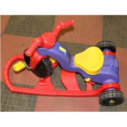 3 AND 1 FISHER PRICE BIKE